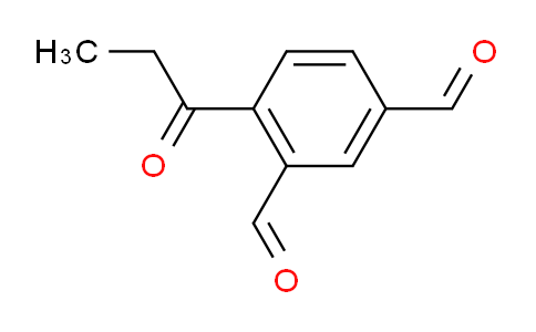 CAS No. 1804205-14-8, 1-(2,4-Diformylphenyl)propan-1-one