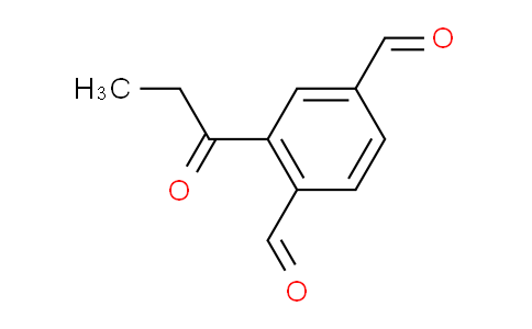 CAS No. 1806503-67-2, 1-(2,5-Diformylphenyl)propan-1-one