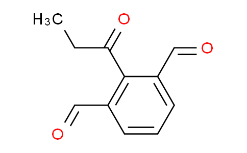CAS No. 1806537-68-7, 1-(2,6-Diformylphenyl)propan-1-one