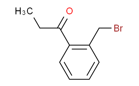 CAS No. 1804189-33-0, 1-(2-(Bromomethyl)phenyl)propan-1-one