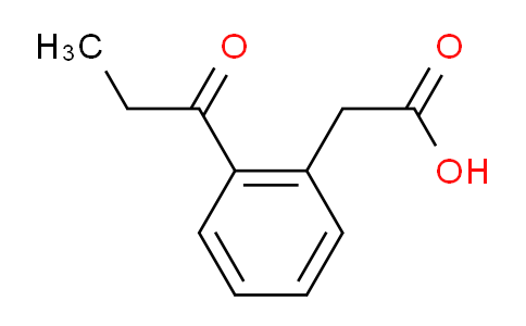 CAS No. 43130-74-1, 1-(2-(Carboxymethyl)phenyl)propan-1-one