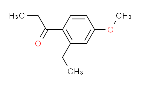 CAS No. 344412-32-4, 1-(2-Ethyl-4-methoxyphenyl)propan-1-one