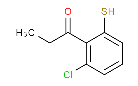 CAS No. 1806524-68-4, 1-(2-Chloro-6-mercaptophenyl)propan-1-one