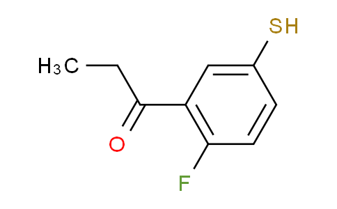 MC747679 | 1804195-61-6 | 1-(2-Fluoro-5-mercaptophenyl)propan-1-one