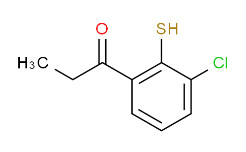 CAS No. 1803757-66-5, 1-(3-Chloro-2-mercaptophenyl)propan-1-one