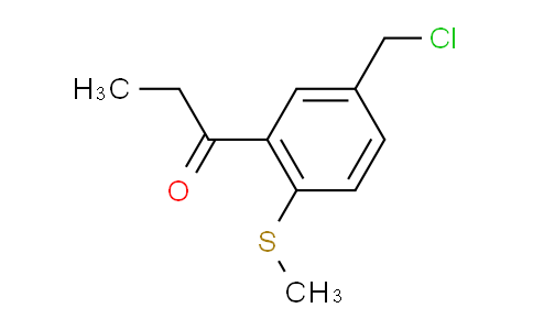 MC747740 | 1803884-19-6 | 1-(5-(Chloromethyl)-2-(methylthio)phenyl)propan-1-one
