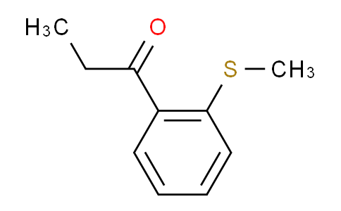CAS No. 133101-41-4, 1-(2-(Methylthio)phenyl)propan-1-one