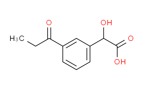 CAS No. 1804038-74-1, 1-(3-(Carboxy(hydroxy)methyl)phenyl)propan-1-one