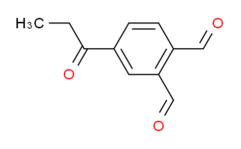 CAS No. 1806315-82-1, 1-(3,4-Diformylphenyl)propan-1-one