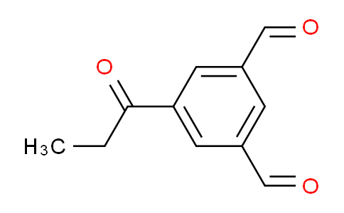 CAS No. 1804043-66-0, 1-(3,5-Diformylphenyl)propan-1-one