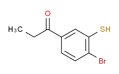 CAS No. 1806383-33-4, 1-(4-Bromo-3-mercaptophenyl)propan-1-one