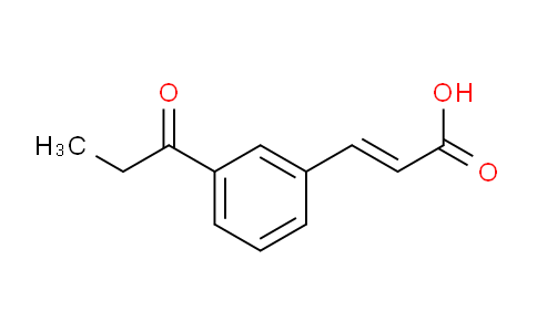 CAS No. 1807427-12-8, (E)-3-(3-Propionylphenyl)acrylic acid
