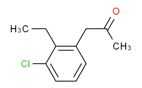 CAS No. 1804101-05-0, 1-(3-Chloro-2-ethylphenyl)propan-2-one