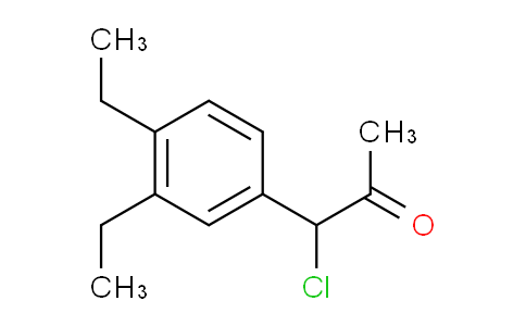 CAS No. 1806364-08-8, 1-Chloro-1-(3,4-diethylphenyl)propan-2-one