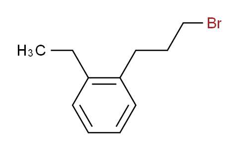 CAS No. 1338686-82-0, 1-(3-Bromopropyl)-2-ethylbenzene