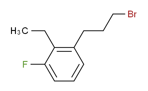 CAS No. 1805899-18-6, 1-(3-Bromopropyl)-2-ethyl-3-fluorobenzene