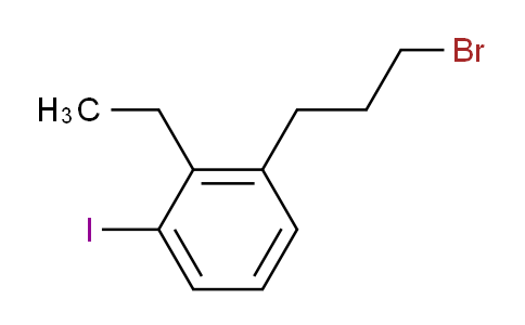 CAS No. 1804157-83-2, 1-(3-Bromopropyl)-2-ethyl-3-iodobenzene