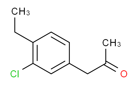 CAS No. 1804072-79-4, 1-(3-Chloro-4-ethylphenyl)propan-2-one