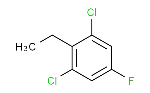 CAS No. 1803819-96-6, 1,3-Dichloro-2-ethyl-5-fluorobenzene