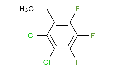 CAS No. 1807039-47-9, 1,2-Dichloro-3-ethyl-4,5,6-trifluorobenzene