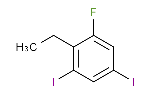 CAS No. 1805057-95-7, 1,5-Diiodo-2-ethyl-3-fluorobenzene