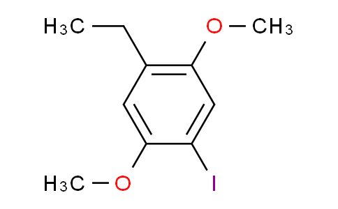 CAS No. 1803789-08-3, 1,4-Dimethoxy-2-ethyl-5-iodobenzene