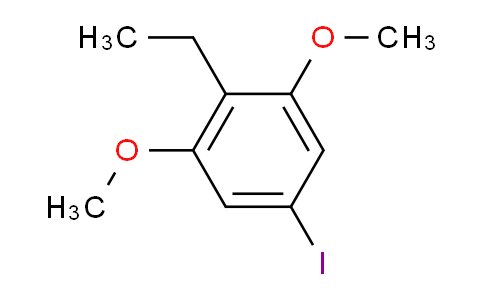 CAS No. 1803809-12-2, 1,3-Dimethoxy-2-ethyl-5-iodobenzene
