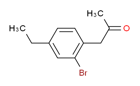 CAS No. 1803860-31-2, 1-(2-Bromo-4-ethylphenyl)propan-2-one