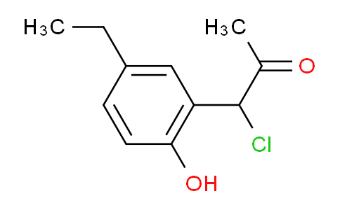 CAS No. 1806450-51-0, 1-Chloro-1-(5-ethyl-2-hydroxyphenyl)propan-2-one
