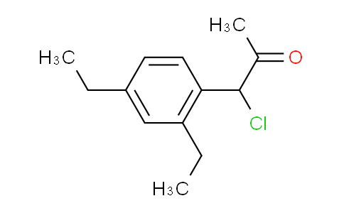1803850-01-2 | 1-Chloro-1-(2,4-diethylphenyl)propan-2-one