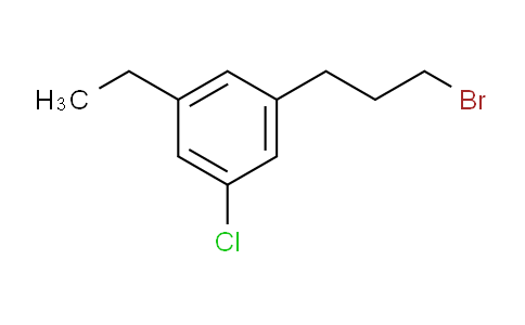CAS No. 1803757-56-3, 1-(3-Bromopropyl)-3-chloro-5-ethylbenzene