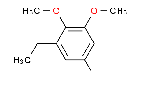 CAS No. 1806336-43-5, 1,2-Dimethoxy-3-ethyl-5-iodobenzene