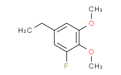 CAS No. 1803767-72-7, 1,2-Dimethoxy-5-ethyl-3-fluorobenzene