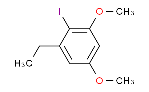 CAS No. 1803854-92-3, 1,5-Dimethoxy-3-ethyl-2-iodobenzene