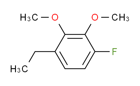 CAS No. 1804417-93-3, 1,2-Dimethoxy-3-ethyl-6-fluorobenzene