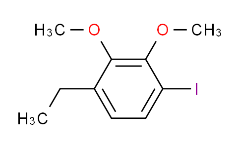 CAS No. 1804418-12-9, 1,2-Dimethoxy-3-ethyl-6-iodobenzene