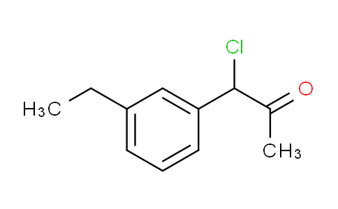 CAS No. 1804216-23-6, 1-Chloro-1-(3-ethylphenyl)propan-2-one