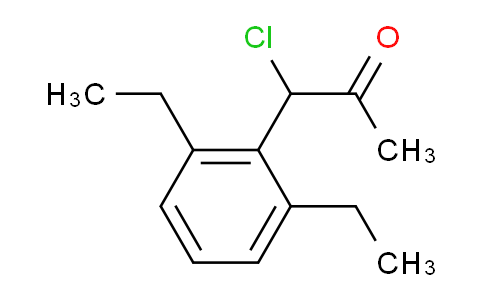CAS No. 1806537-23-4, 1-Chloro-1-(2,6-diethylphenyl)propan-2-one