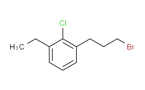CAS No. 1806397-93-2, 1-(3-Bromopropyl)-2-chloro-3-ethylbenzene
