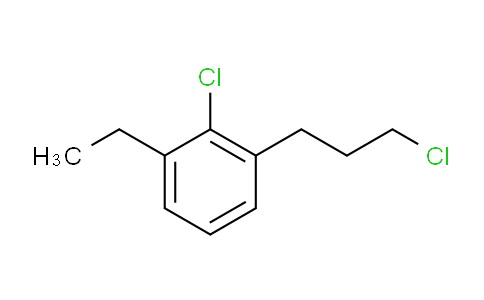 CAS No. 1804174-26-2, 1-Chloro-2-(3-chloropropyl)-6-ethylbenzene