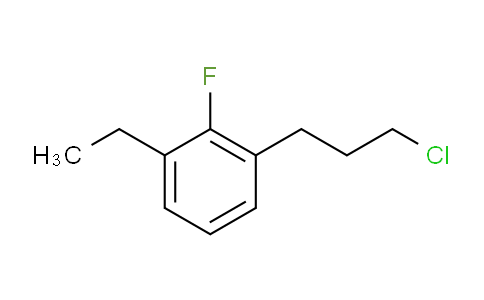 CAS No. 1804183-95-6, 1-(3-Chloropropyl)-3-ethyl-2-fluorobenzene