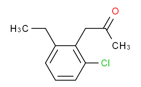 CAS No. 1804042-66-7, 1-(2-Chloro-6-ethylphenyl)propan-2-one