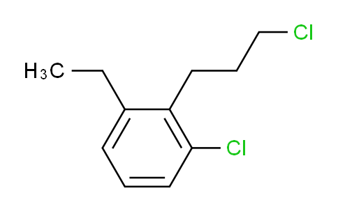 CAS No. 1806321-51-6, 1-Chloro-2-(3-chloropropyl)-3-ethylbenzene