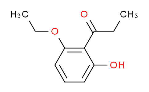 CAS No. 1243686-17-0, 1-(2-Ethoxy-6-hydroxyphenyl)propan-1-one