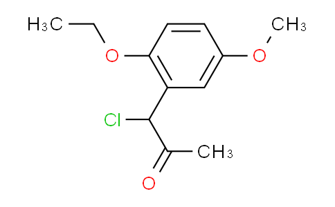 CAS No. 1804239-53-9, 1-Chloro-1-(2-ethoxy-5-methoxyphenyl)propan-2-one
