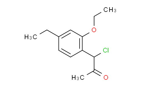 CAS No. 1806386-27-5, 1-Chloro-1-(2-ethoxy-4-ethylphenyl)propan-2-one