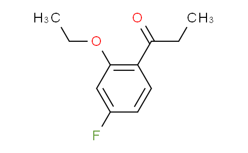 CAS No. 1804243-66-0, 1-(2-Ethoxy-4-fluorophenyl)propan-1-one