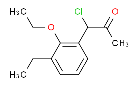 CAS No. 1804171-65-0, 1-Chloro-1-(2-ethoxy-3-ethylphenyl)propan-2-one