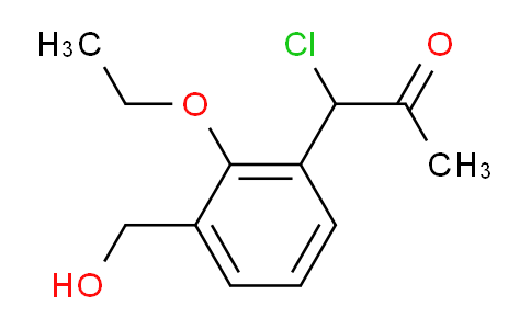 MC748083 | 1804172-50-6 | 1-Chloro-1-(2-ethoxy-3-(hydroxymethyl)phenyl)propan-2-one