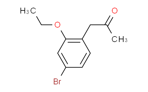 CAS No. 1806350-26-4, 1-(4-Bromo-2-ethoxyphenyl)propan-2-one